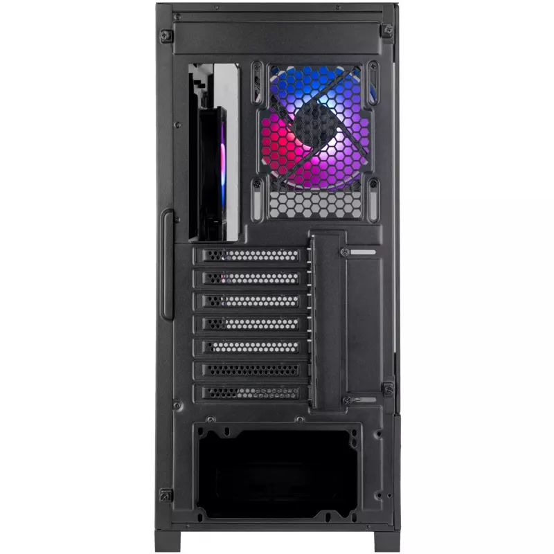 SilverStone Lucid 05 zwart 270° panoramisch glasontwerp mid-tower behuizing