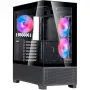 SilverStone Lucid 05 zwart 270° panoramisch glasontwerp mid-tower behuizing