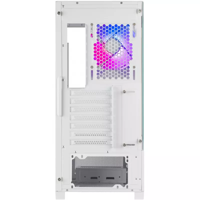 SilverStone Lucid 05 wit 270° panoramisch glasontwerp mid-tower behuizing