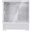 SilverStone Lucid 05 wit 270° panoramisch glasontwerp mid-tower behuizing