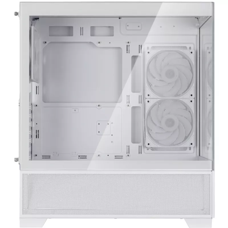 SilverStone Lucid 05 wit 270° panoramisch glasontwerp mid-tower behuizing