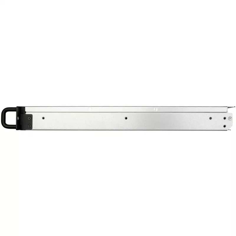 SilverStone RM100 1U Rackmount behuizing - Mini-ITX, staal, zwart
