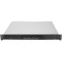 SilverStone RM100 1U Rackmount behuizing - Mini-ITX, staal, zwart