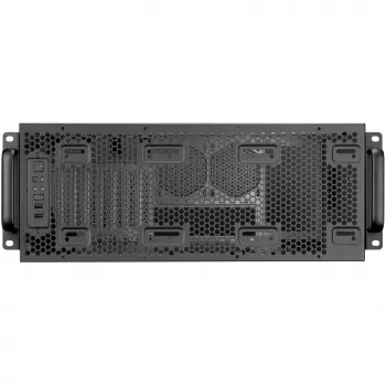 SilverStone RM4A 4U rackmount serverbehuizing, SSI-EEB, mesh - donkergrijs