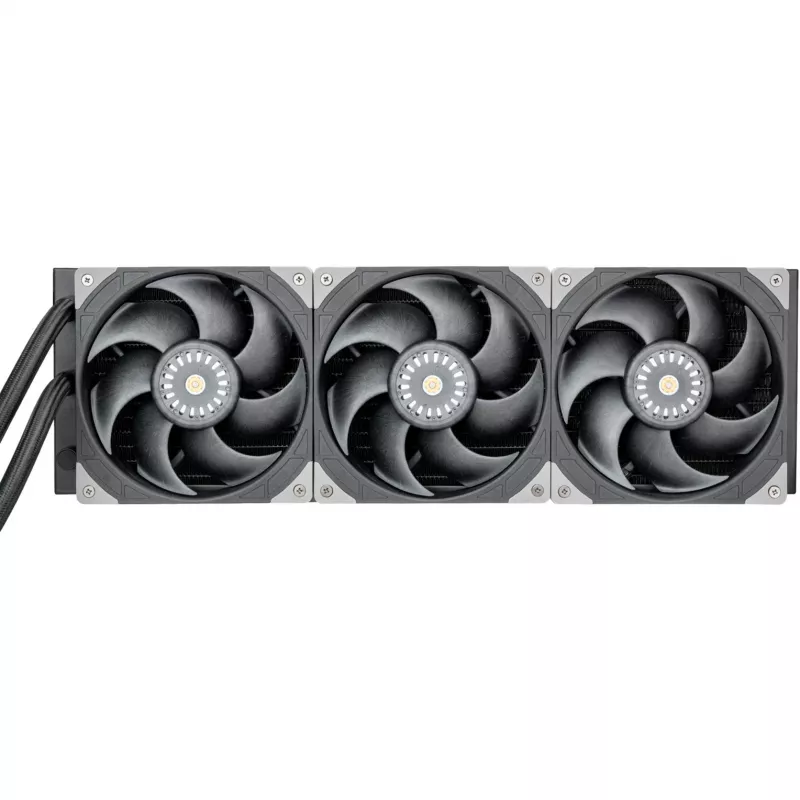 SILVERSTONE TECHNOLOGY SST-XE420 low profile CPU-koeler, zwart/zilver