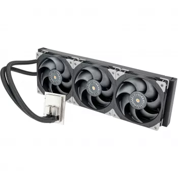 SILVERSTONE TECHNOLOGY SST-XE420 low profile CPU-koeler, zwart/zilver