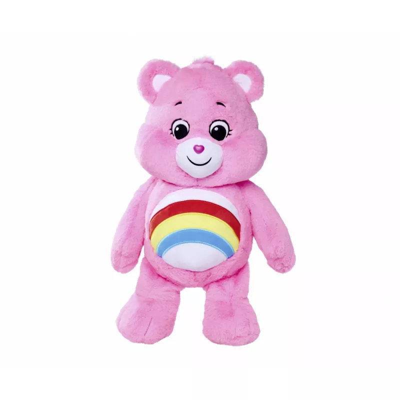 SIMBA-DICKIE Care Bears Cheer Bear knuffel 60 cm roze regenboog