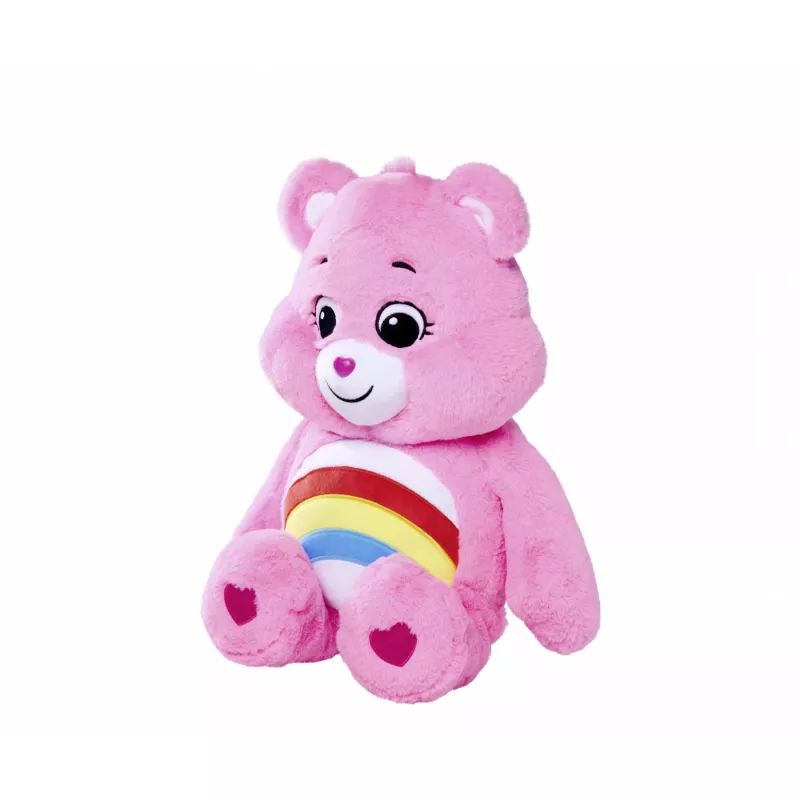 SIMBA-DICKIE Care Bears Cheer Bear knuffel 60 cm roze regenboog