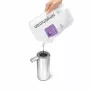simplehuman oplaadbare sensor-zeepdispenser 266 ml, geborsteld roestvrij staal