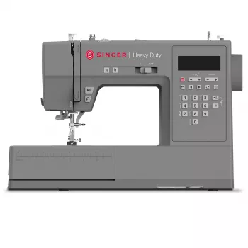 Singer Heavy Duty naaimachine HD6705C oplaadbaar 200 steken grijs