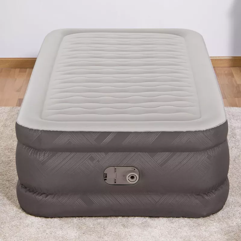 Enkel opblaasbaar bed met elektrische pomp 191 x 97 cm Bestway 69048