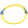 1 m single-mode SC/UPC naar SC/UPC simplex glasvezel-patchkabel, LSZH, geel