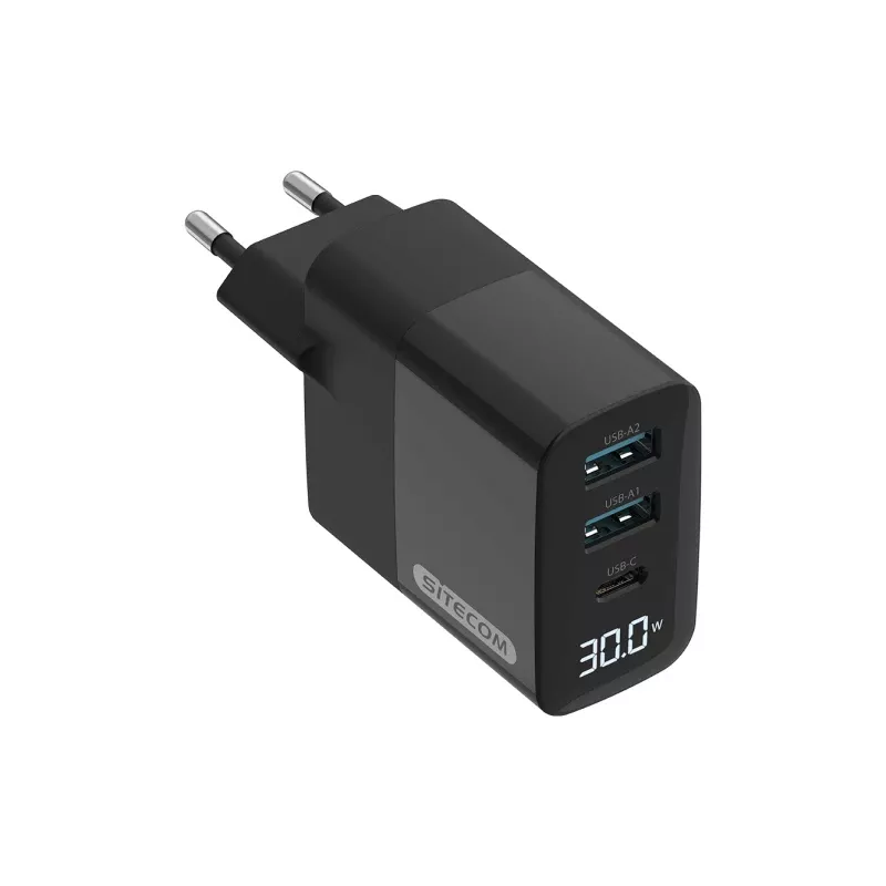 Sitecom CH-1001 universele AC-adapter 5V 1A zwart