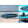 SKT ASIATICUS opblaasbaar stand-up-paddleboard 350x89x15 cm yoga