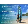 SKT ASIATICUS opblaasbaar stand-up-paddleboard 350x89x15 cm yoga