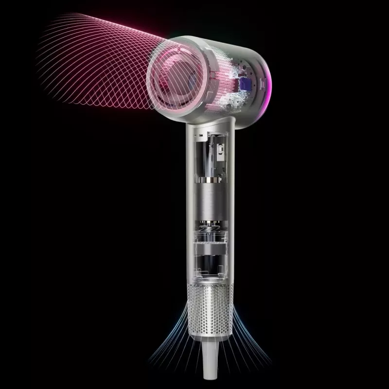 SKYWORTH MH18G ultrasone haardroger, champagnegoud