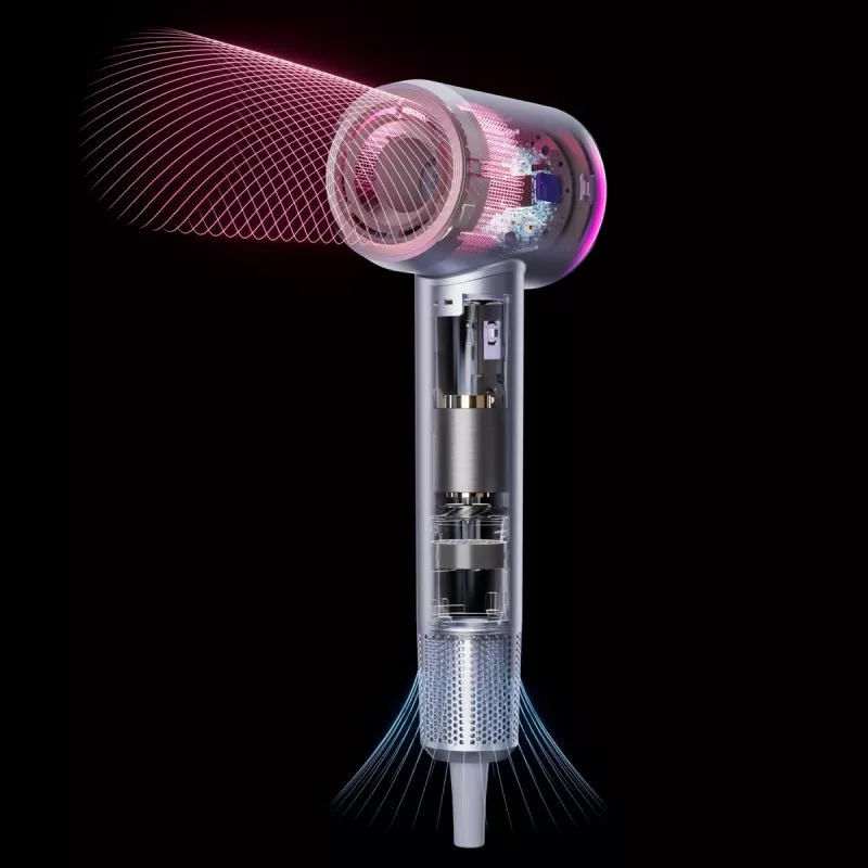 SKYWORTH MH18S ultrasone haardroger, zilver