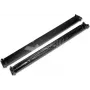 Wirewin 1U blindplaat zonder schroeven zwart RAL9005 (BP 1U BL SL)