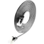 Wirewin PKW-LIGHT-STP-K6A 0.25 SW Cat 6a U/FTP Slim Ronde patchkabel, 0,25 m, zwart, PoE