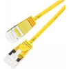 Wirewin PKW-LIGHT-STP-K6A 3.0 GE Cat 6a U/FTP Slim Ronde patchkabel, 3,0 m, geel, PoE