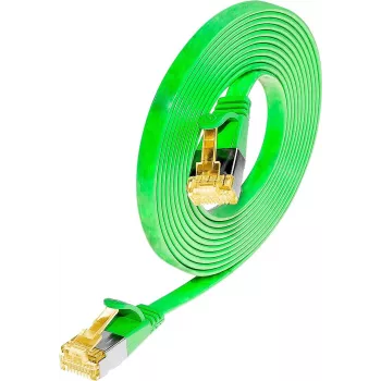 Wirewin Cat6a U/FTP slim ethernet-patchkabel 7m groen PKW-STP-SLIM-K6A 7.0 GN
