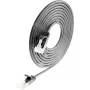 Wirewin Light-patchkabel rond U/FTP Cat 6a zwart 0,5m slank flexibel PoE (PKW-LIGHT-STP-K6A 0.5 SW)