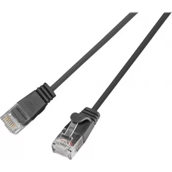 Wirewin PKW-LIGHT-K6 3.0 SW - Cat.6 Slim-Light patchkabel, U/UTP, 3,0 m, zwart