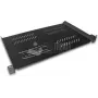 Wirewin SHELF 400 BL 1U 19-inch rack blindplaat zwart