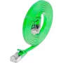 Wirewin Triotronik 0,15m Cat6 U/FTP Slim Ethernet-patchkabel, RJ-45 stekker naar stekker, groen PKW-STP-SLIM-KAT6 0.15 GN