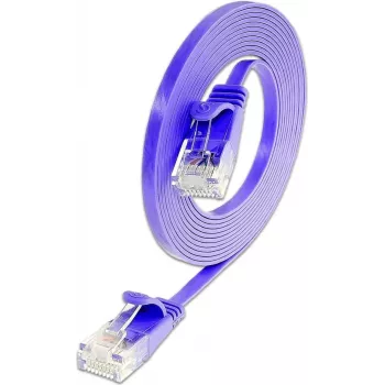 Wirewin Triotronik Cat 6 2m U/UTP RJ45-patchkabel, slim, koper, wit PKW-SLIM-KAT6 2.0 VT