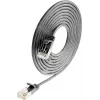 Wirewin Triotronik Cat6 F/FTP 7,5m zwarte patchkabel PKW-LIGHT-STP-K6 7.5 SW