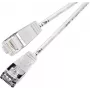 Wirewin Triotronik PKW-LIGHT-STP-K6 1.0 WS Cat6 S/FTP slim patchkabel, 1 m, wit