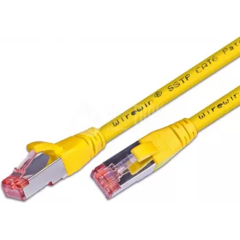 Wirewin PKW-PIMF-KAT6 4.0 GE netwerkkabel geel 4 m Cat6 S/FTP (S-STP)