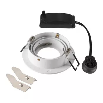 SLV NEW TRIA 75 inbouwspot rond GU10 max. 10W wit 75mm
