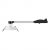 SLV NEW TRIA 75 inbouwspot rond GU10 max. 10W wit 75mm