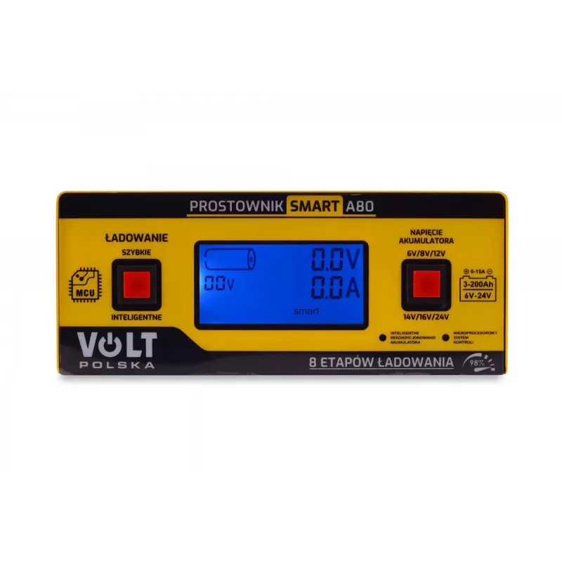 Smart Volt Rectifier Poland 6V/12V/24V 15A A80 Intelligente Acculader