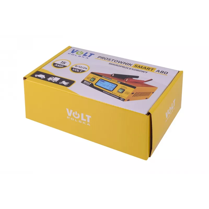Smart Volt Rectifier Poland 6V/12V/24V 15A A80 Intelligente Acculader