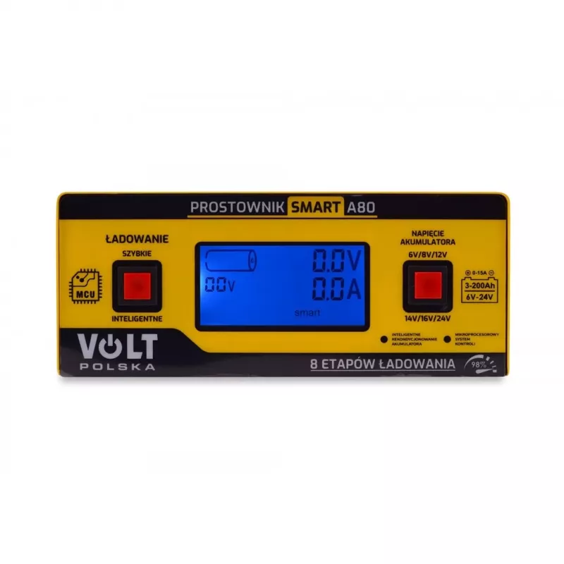 Smart Volt Rectifier Poland 6V/12V/24V 15A A80 Intelligente Acculader