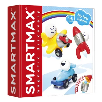 SmartMax My First Explorers 15-delige magneetbouwpakket voor peuters vanaf 1 jaar