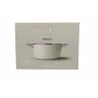 Smeg CSF2412CRM Braadpan, 24 cm, Keramische antiaanbaklaag, RVS handgreep, Matcrème