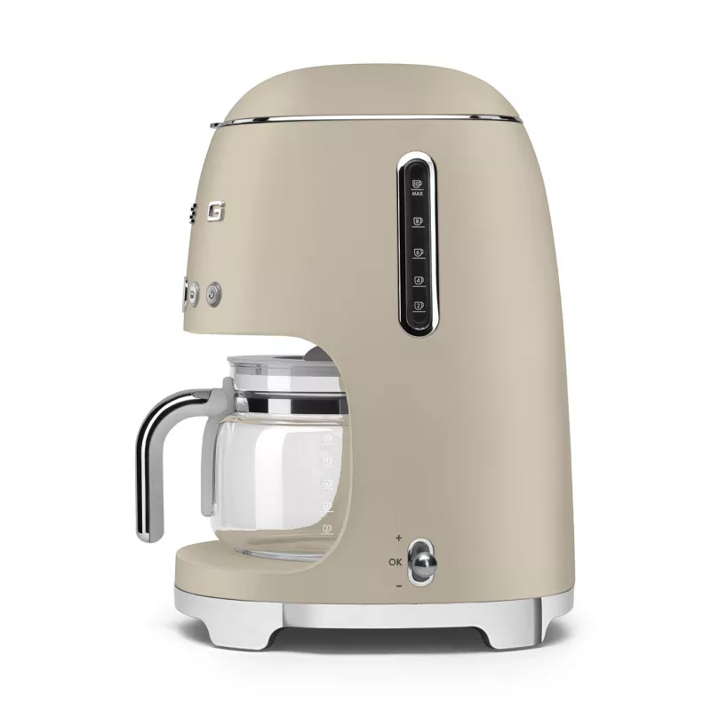Smeg DCF02MLMEU filterkoffiezetapparaat, beige, Ines de la Fressange Paris Edition
