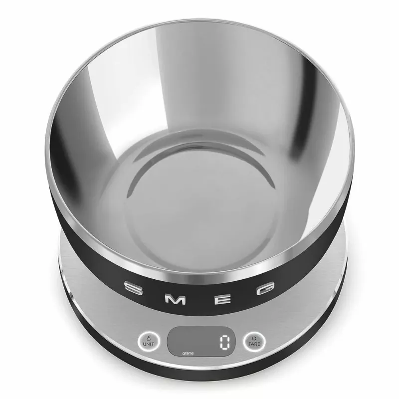 SMEG digitale keukenweegschaal zwart KSC01BLMWW