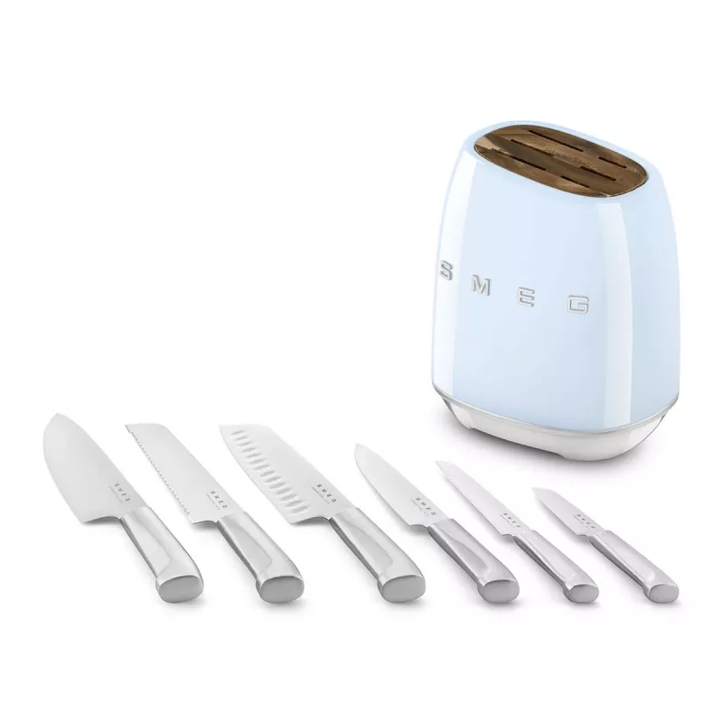 SMEG messenblok 50's Style pastelblauw KBSF02PB