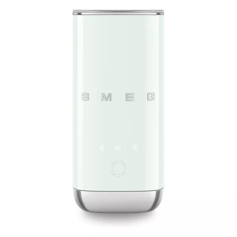 Smeg MFF02PGEU automatische melkopschuimer & -warmer, pastelgroen, 500 W