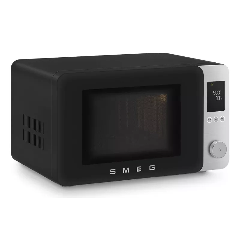 Smeg MOC02BLMEU combimagnetron, 9 functies, 2100 W, mat zwart