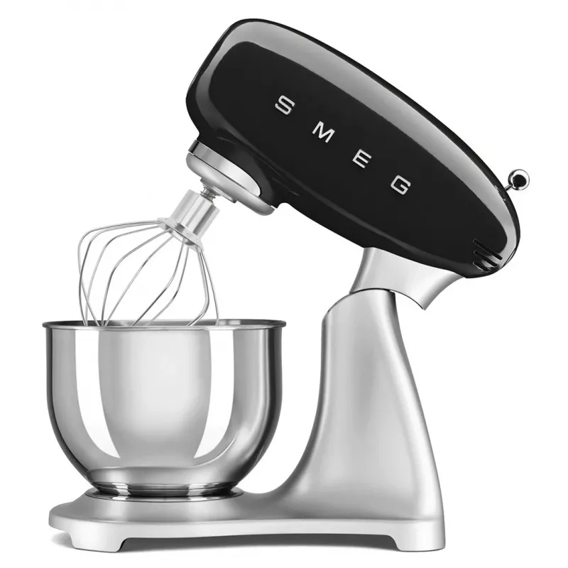 Smeg SMF04BLEU 50's Style standmixer, 800 W, 4,8 l, zwart
