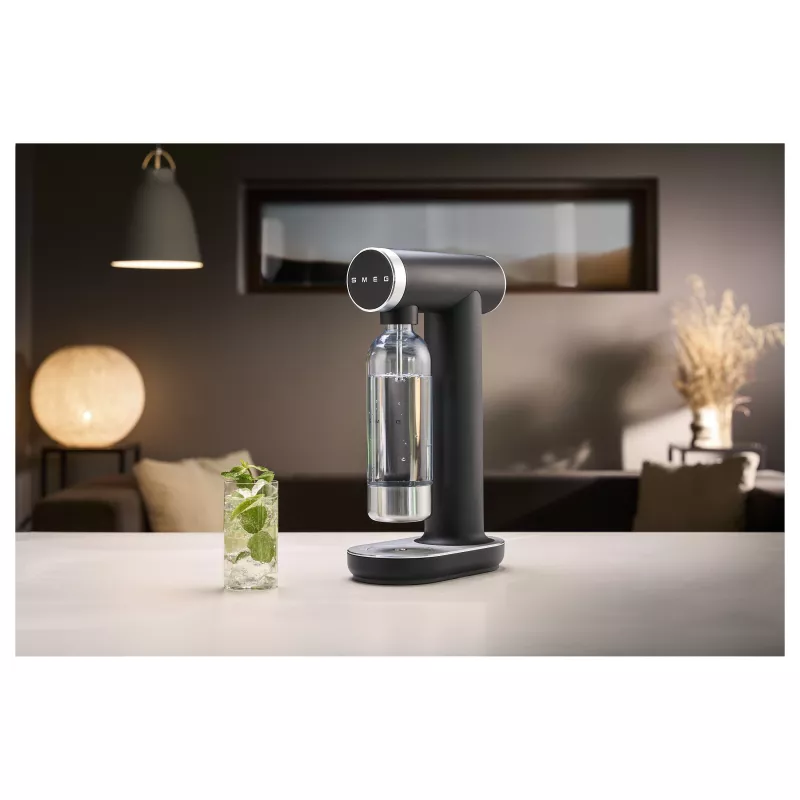 SMEG Sodamaker Collezione Aesthetic Black sodawatermaker SKC01BLM
