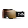 Smith Squad Mag skibril - zwart met ChromaPop Pro Gold Mirror en Storm Rose Flash glazen