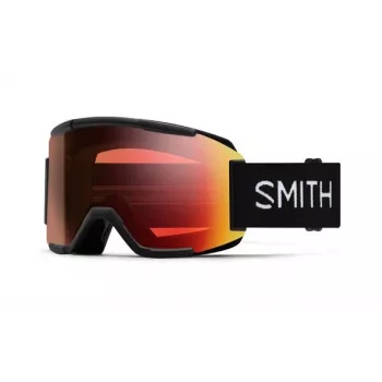 Smith Squad skibril – Chromapop Sun Red Mirror, zwart/rood