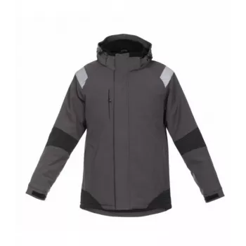 Softshelljack Atlanta zwart/grijs XL